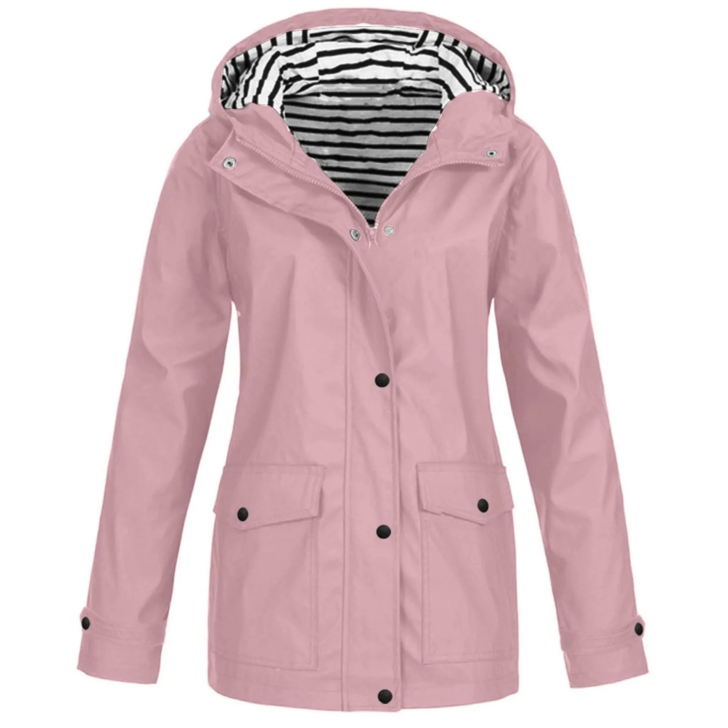 Waterproof & Heat Retaining Hooded Raincoat