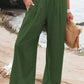 Women's casual pants with drawstring