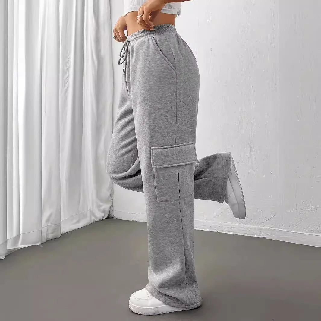 Straight Leg Casual Pants