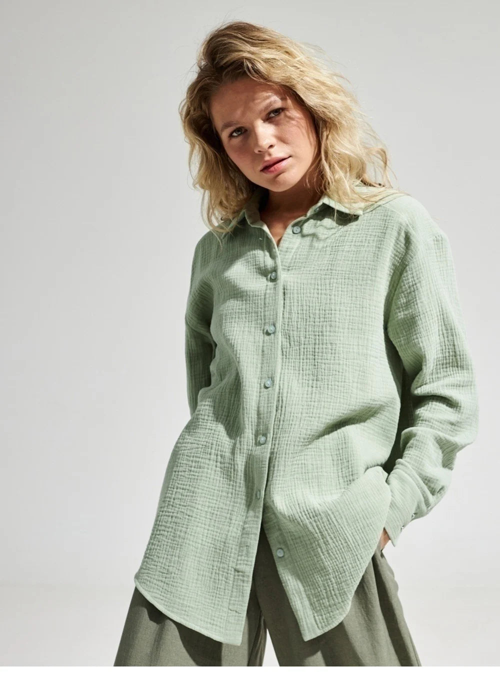 100% Cotton Long Sleeve Shirt