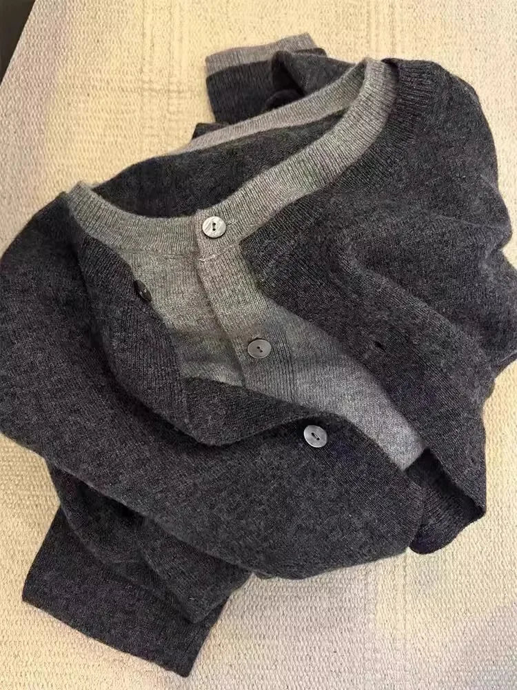 100% pure cashmere sweater cardigan
