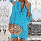 Embroidery Crochet Lace Boho Dress