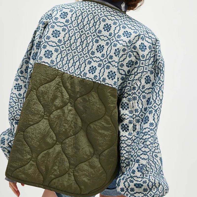 Autumn Floral Printed Jacket