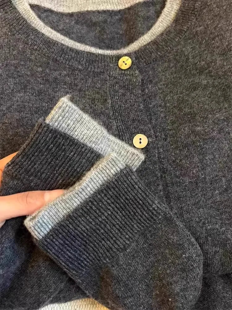 100% pure cashmere sweater cardigan