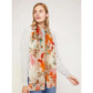 Lightweight Cotton Floral Print Women’s Scarf