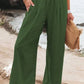 Women's casual pants with drawstring