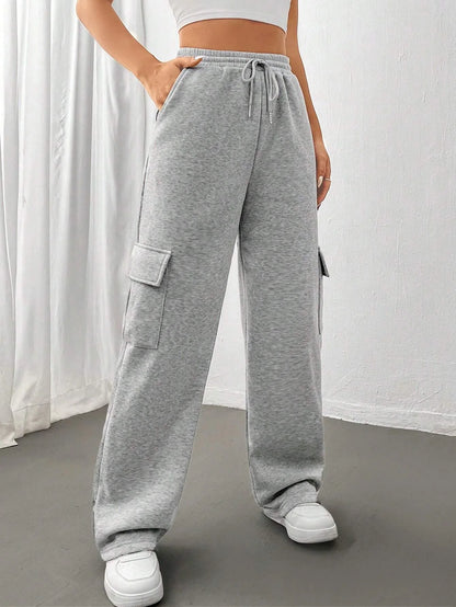 Straight Leg Casual Pants