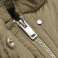 European and American zipper cotton jacket