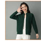 Zipper Knitted Cardigan Jacket