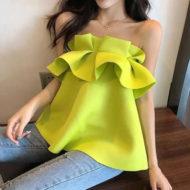 Strapless Women Blouse