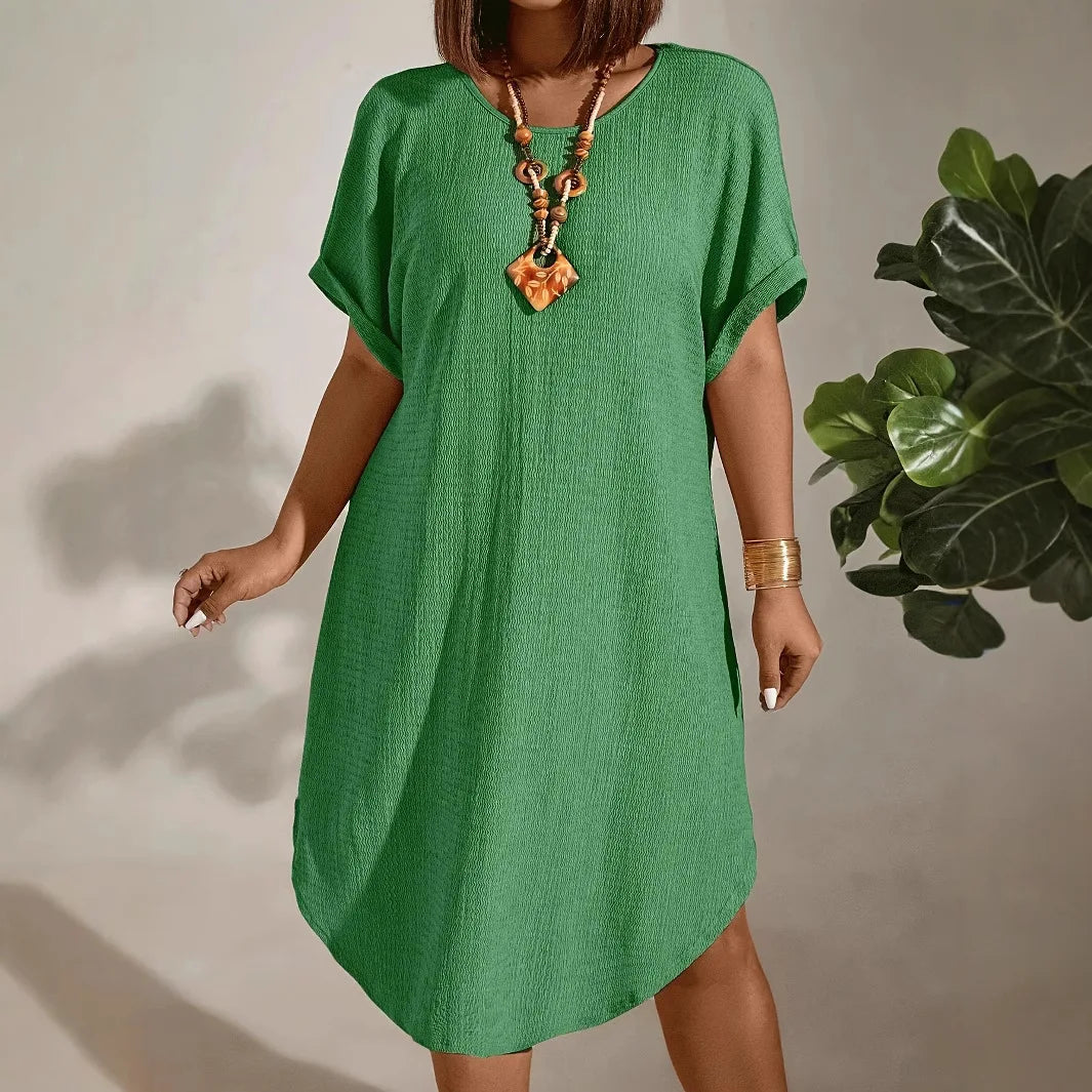 European and American plus size dress
