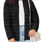 Full Zip Up Puffer Jacket