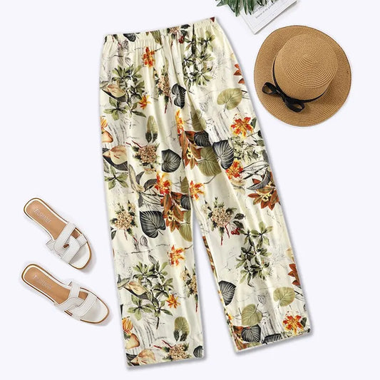 Women Casual Loose Wide Leg Cozy Pants