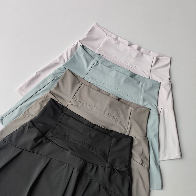 High Waisted Sports Short Skirt/skort