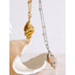 Stainless Conch Pendant Necklace