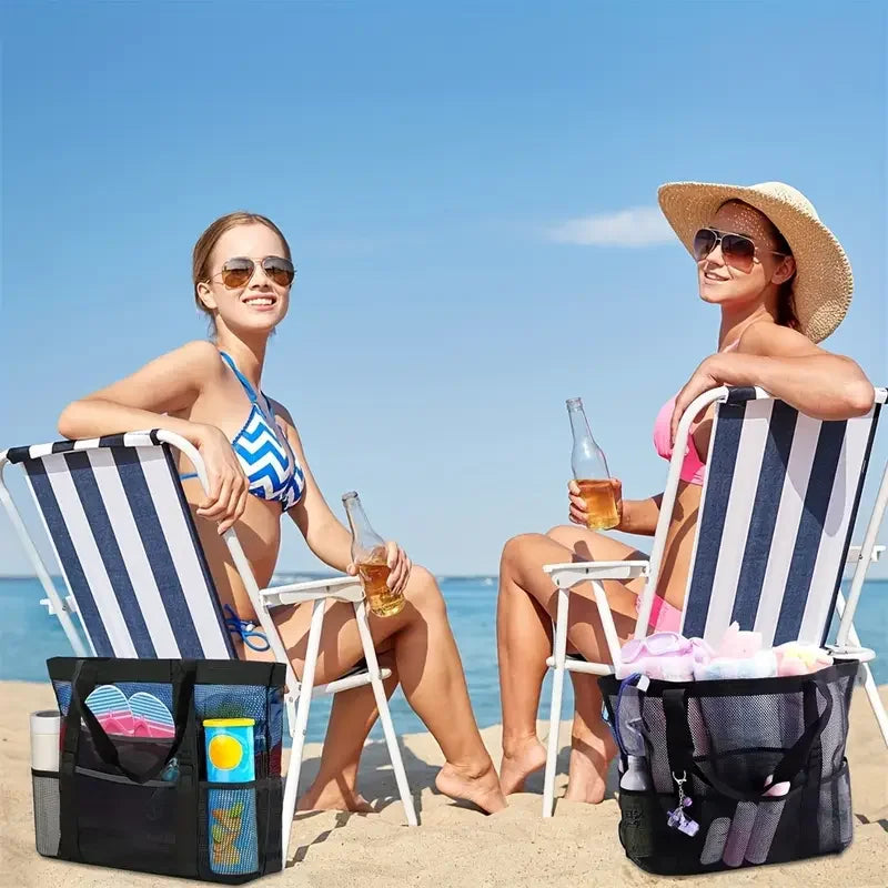 Large Capacity Mesh Beach Tote