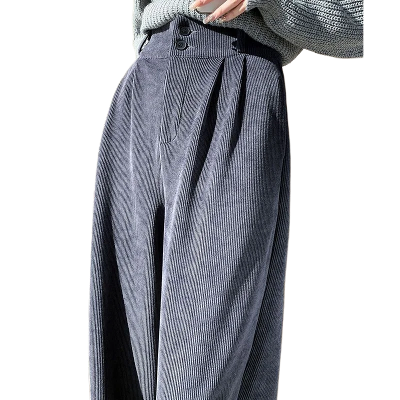Wide Leg Corduroy Trouser