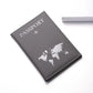 Marble Pattern Travel Passport Cover