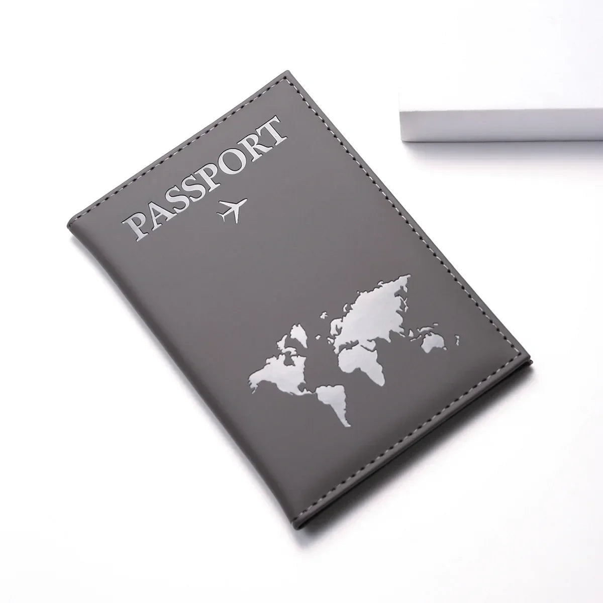 Marble Pattern Travel Passport Cover