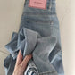 Wide Leg Baggy Denim Jeans