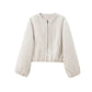 Zipper Bomber Jacket