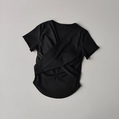 Women’s Summer Slim Fit Quick-Dry Yoga Top