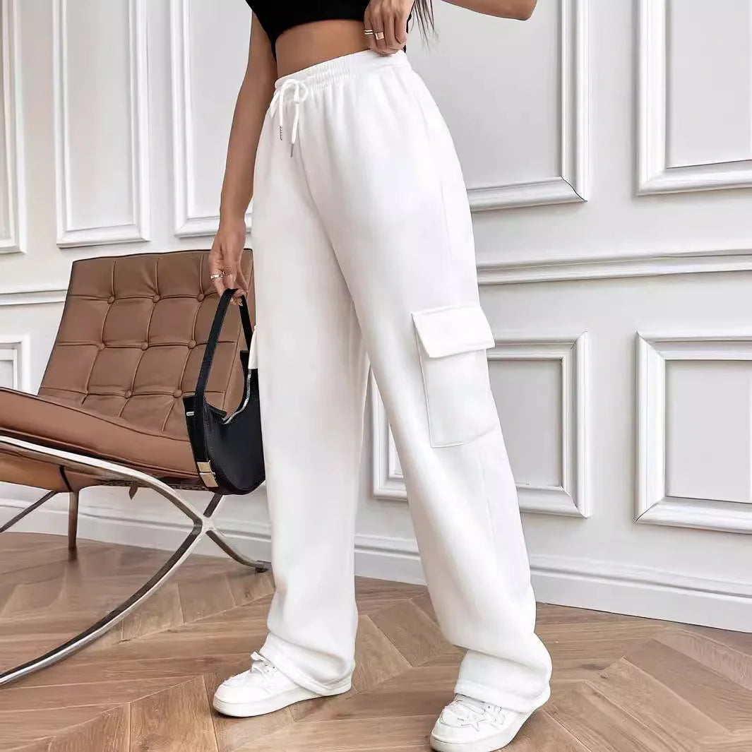 Straight Leg Casual Pants