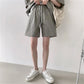 2 Pcs Sport Shorts & Three-quarter Sleeve Top