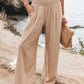 Women's casual pants with drawstring