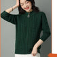 Zipper Knitted Cardigan Sweater