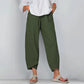 Cotton Linen Harem Pants