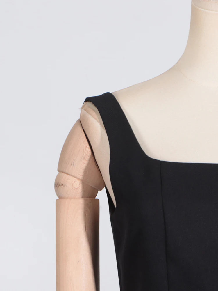 VGH Spliced Shawl Long Dress