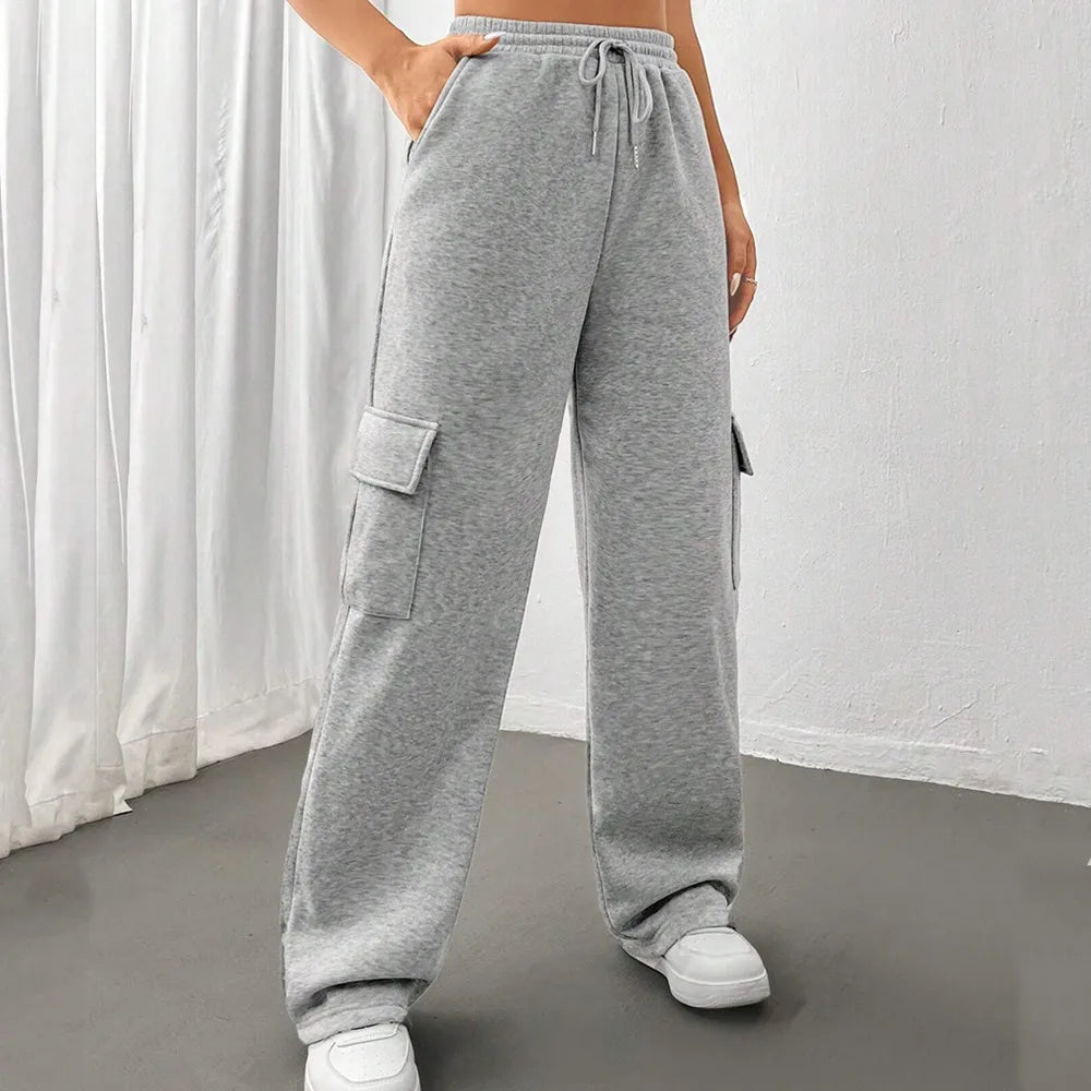 Straight Leg Casual Pants