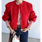 Zipper Bomber Jacket