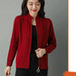 Zipper Knitted Cardigan Jacket