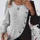 Long Sleeve Pit Striped Sweater