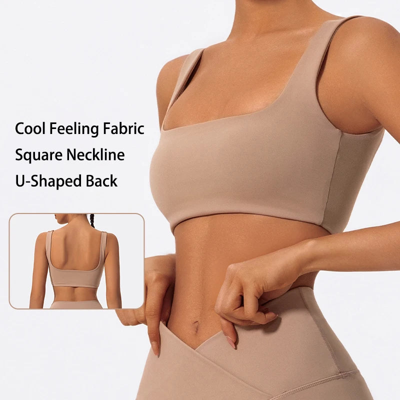 Ctenkevet Women’s Shockproof Workout Bra