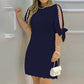 Elegant  Short Sleeve Formal Dress