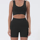 Women’s Summer Sleeveless Crop Top & Shorts Set