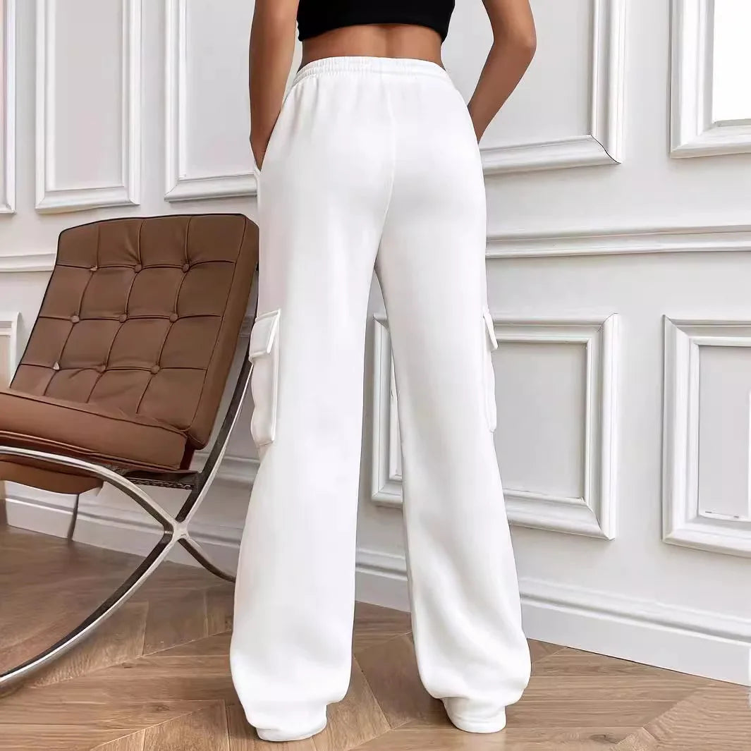 Straight Leg Casual Pants