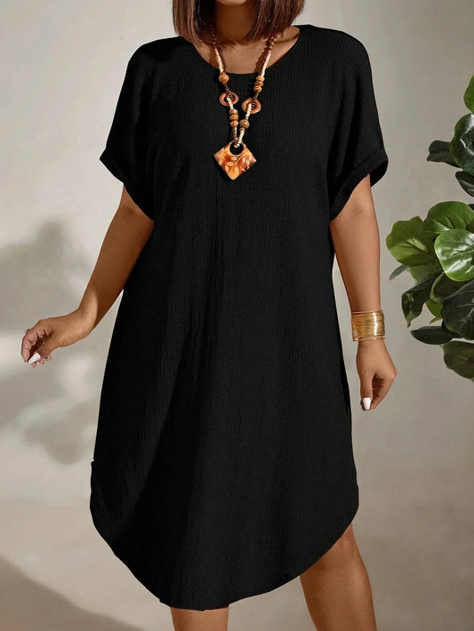 European and American plus size dress