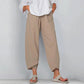 Cotton Linen Harem Pants