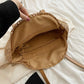 Round Straw Woman's Summer Handbag