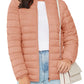 Full Zip Up Puffer Jacket