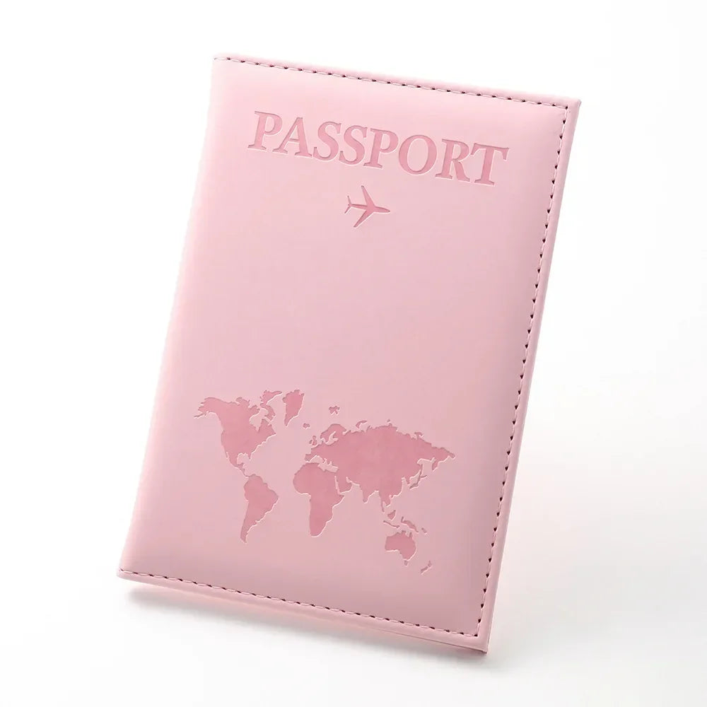 Marble Pattern Travel Passport Cover
