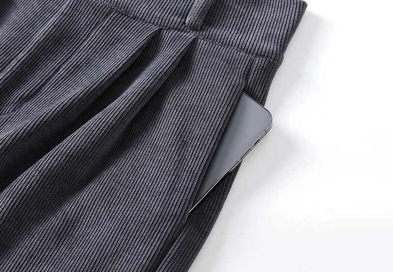 Wide Leg Corduroy Trouser