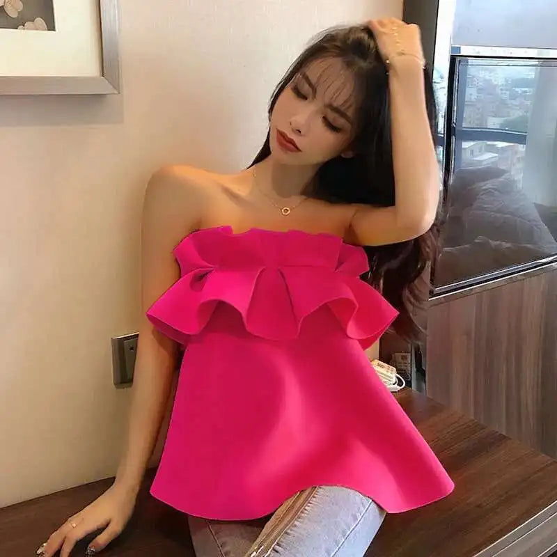 Strapless Women Blouse