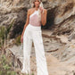 Women's casual pants with drawstring