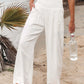 Women's casual pants with drawstring