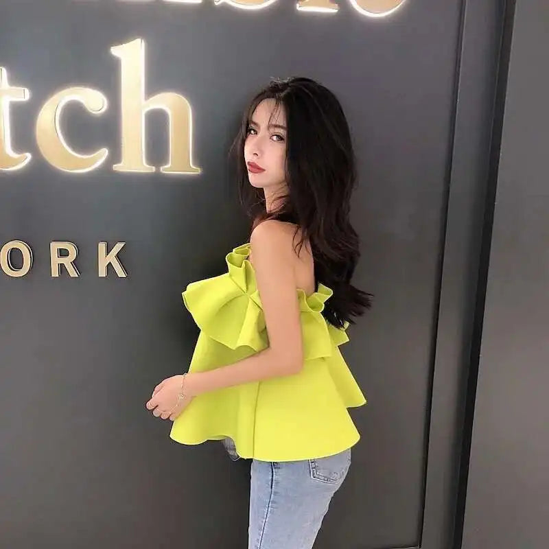 Strapless Women Blouse